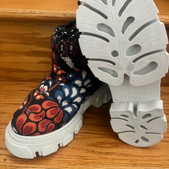 Farm Rio Floral Patterned Boots - Picture 4 of 4